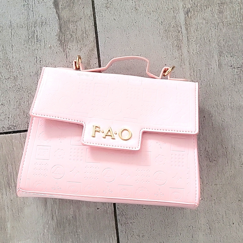 FAO pink purse new without  tag